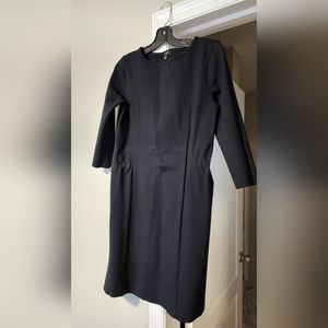 Sheath black dress